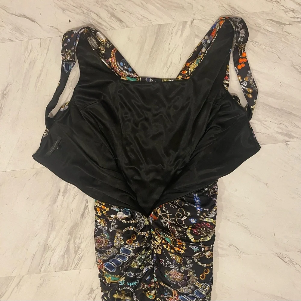 DAVID MEISTER RUCHED DRESS - Picture 10 of 12